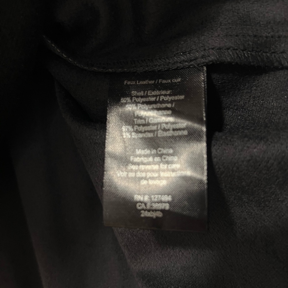 Heartloom Black Leather Skirt - Picture 9 of 11